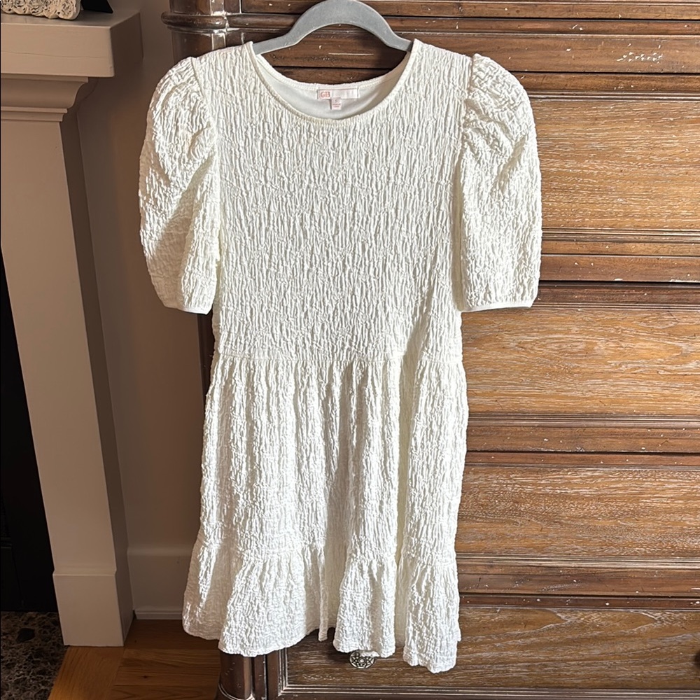 White Dress. Could be dressed up or down.